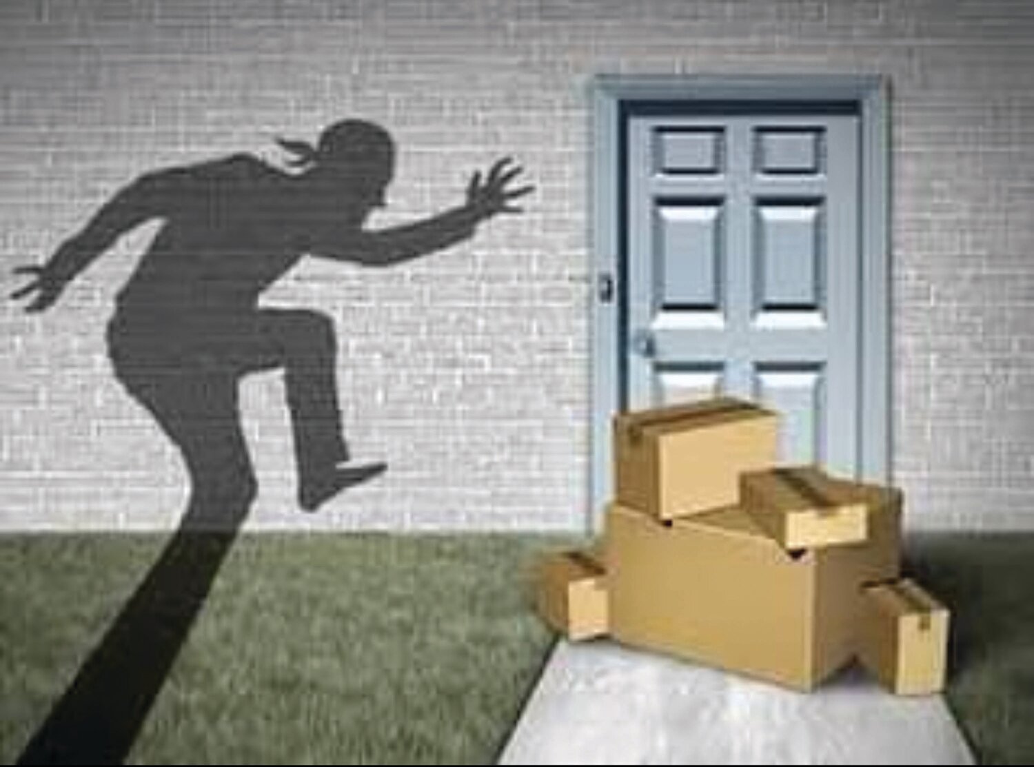 HIGH SEAS TO THE FRONT PORCH: Cranston Police are warning of package thefts during the holiday season. They offered a few tips to help protect residents from a “porch pirate” and published this image depicting a would-be package thief.
